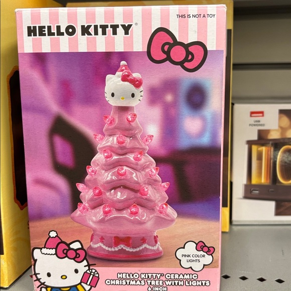Hello Kitty Other - Hello Kitty viral Pink Hello Kitty Christmas tree light up